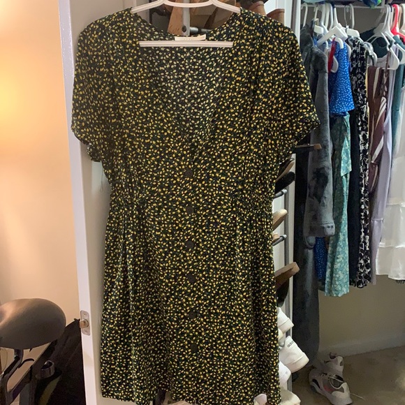 Mini sun dress with lemons - Picture 1 of 1